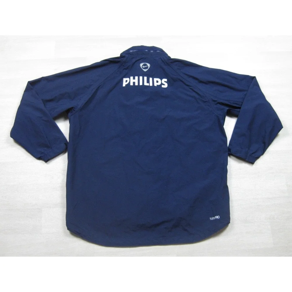 Vintage Y2K Nike USA Soccer Training Track Jacket (XL) Team Issue Phillips Hood